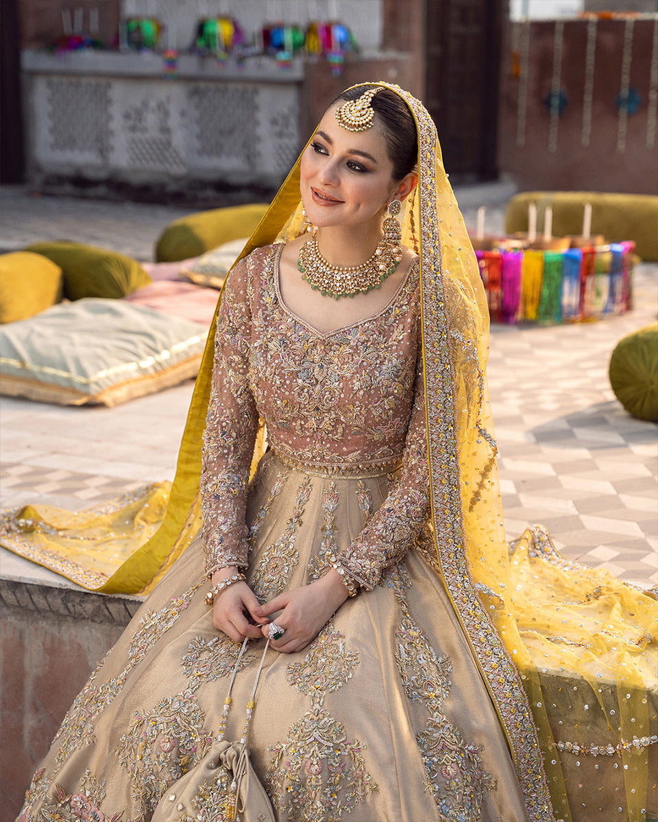Yellow Walima Bridal Dresses Pakistani 2019 Bridal Pakistani Wedding Dress With Yellow Dupatta Yellow Walima Bridal Dresses Pakistani 2019 Bridal Pakistani Wedding Dress With Yellow Dupatta
