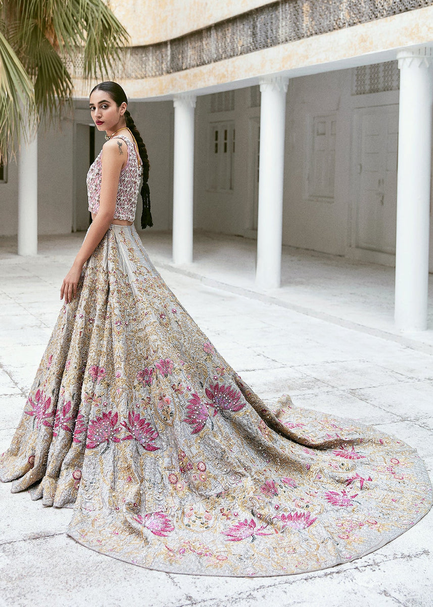 Pakistani tail deals gown