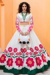 Pakistani Wedding Dress for party wear in white color