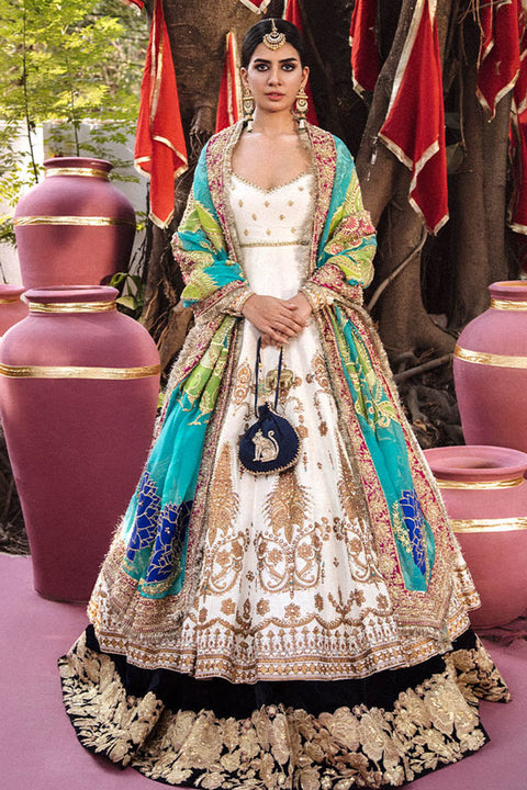 Black lehenga Pakistani Wedding Dress 