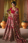 Pakistani Bridal Red Lehnga Choli Punjabi Style