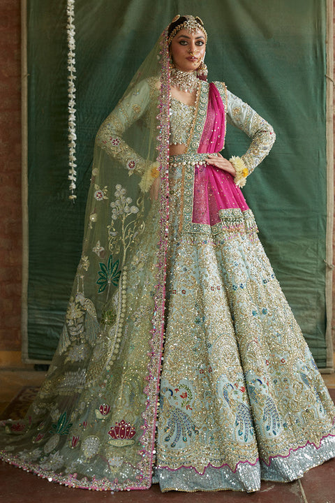 Beautiful Pakistani Bridal Dresses In Pishwas Style