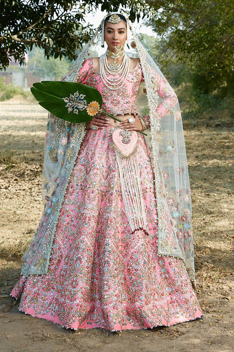 Pakistani Bridal Pink Wedding Dress