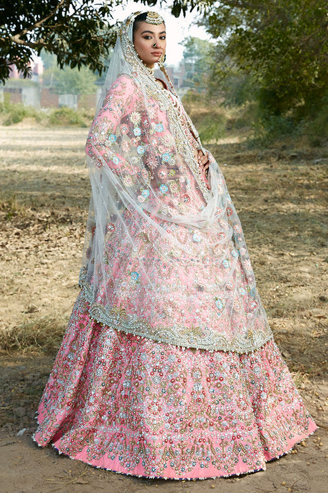Pakistani Bridal Pink Wedding Dress