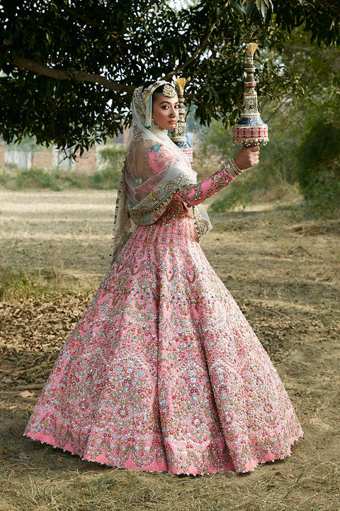 Pakistani Bridal Pink Wedding Dress