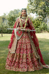 Bridal Traditional Lehnga Choli Dress (Sindhoori Shaam)