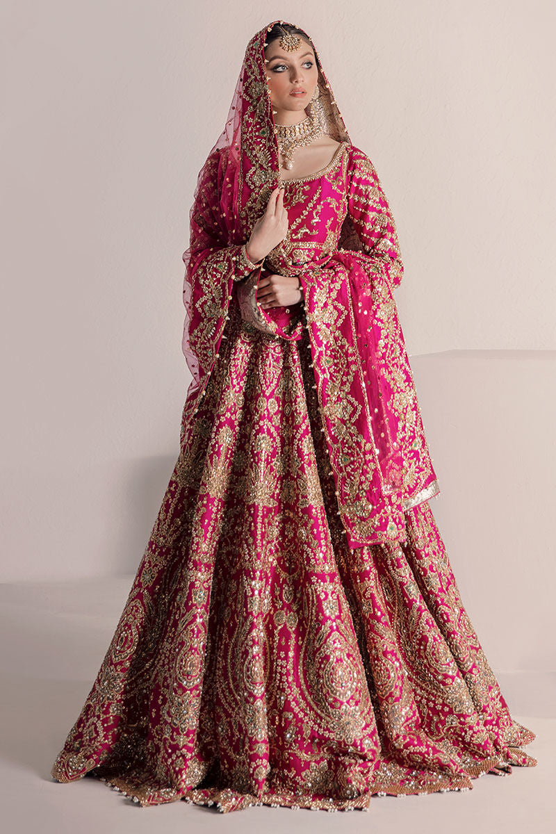 Pakistani Bridal Dress In Pink Color Pakistani Bridal Dress In Pink Color