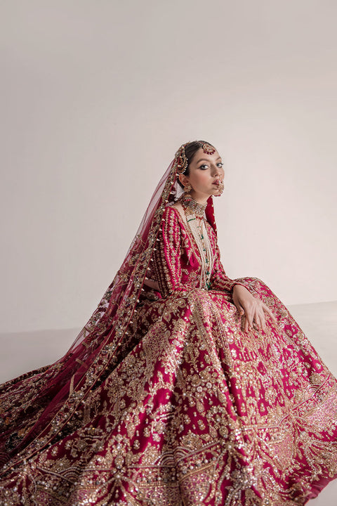 Traditional Pakistani Bridal wedding dress