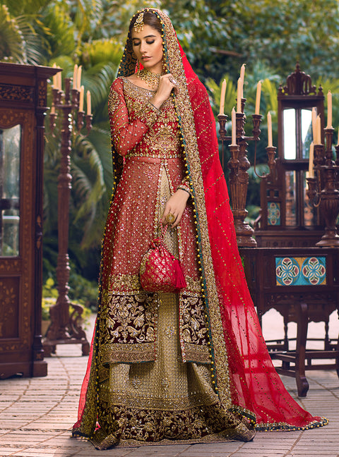 SURKHI Bridal Dress Embellished