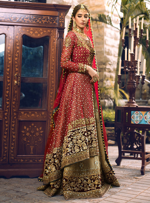 SURKHI Bridal Dress Embellished