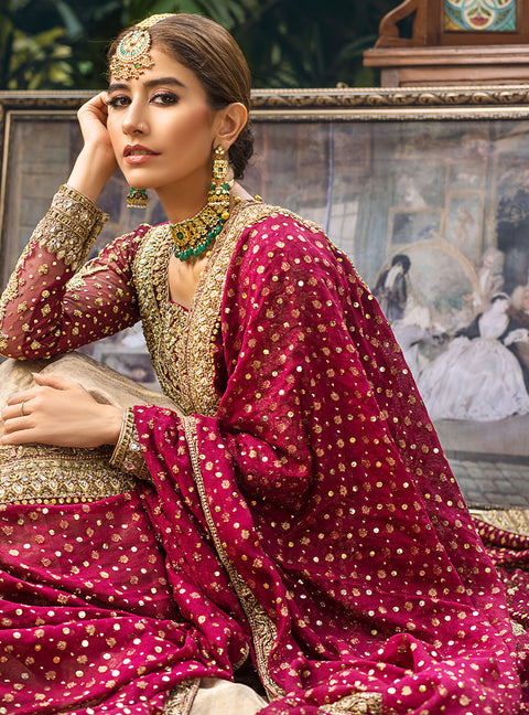 ULFAT Bridal Dress Embellished