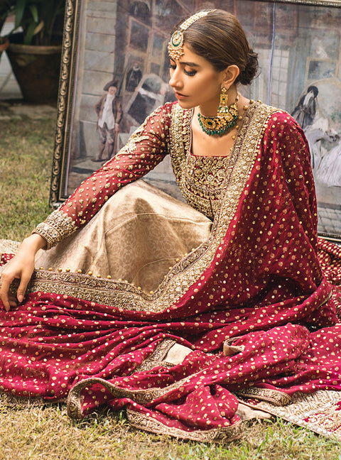 ULFAT Bridal Dress Embellished