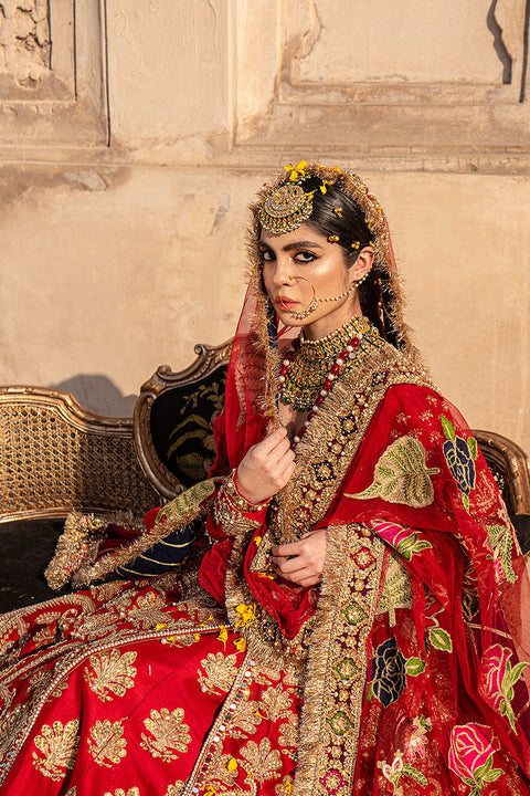 bridal Red Lehenga 