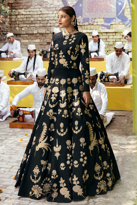 Designer Pakistani Bridal Dresses Pishwas Style