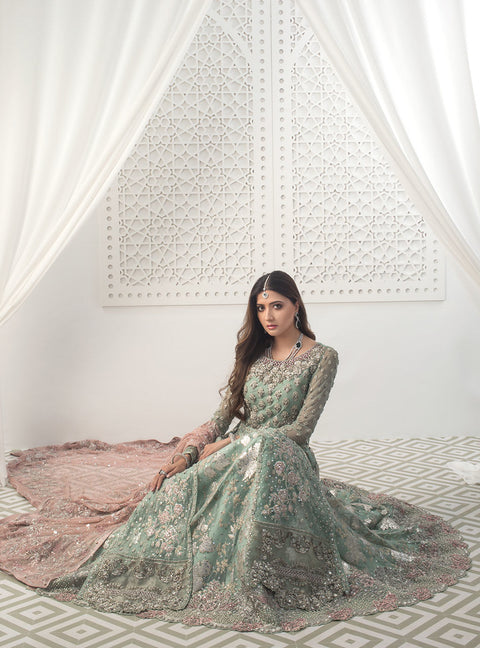 Pakistani Bridal sharara for walima