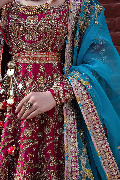 Bridal Pakistani Designer Lehnga Choli (Zari)