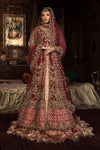 Pakistani Bridal Dress in Red Lehenga Gown