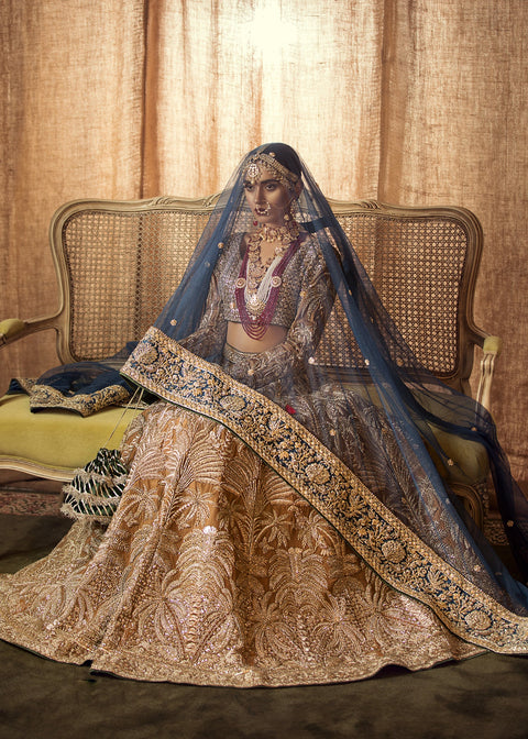 Traditional Pakistani Wedding Dress Lehnga Choli Style