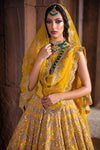 Pakistani Bridal Yellow Mehndi Dress