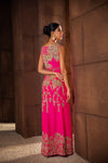 Wedding Pakistani Party Wear In Pink Color