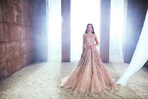 Handmade Pakistani Bridal Gown 