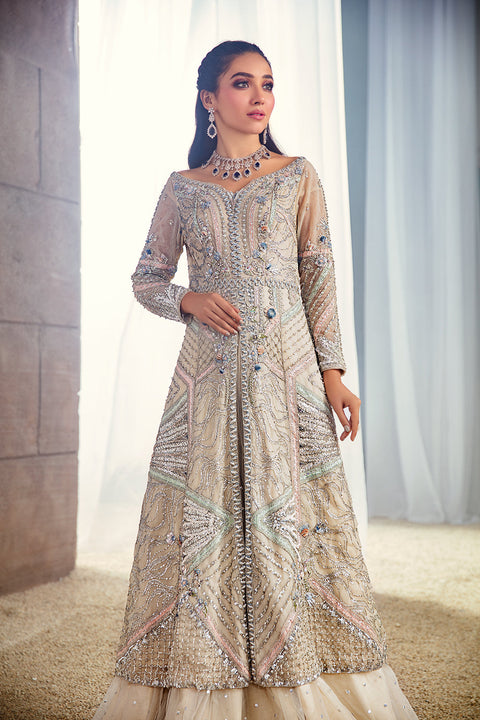 Pakistani Bridal Gown for Walima Event