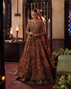 Latest Bridal Pakistani Red Wedding Dress