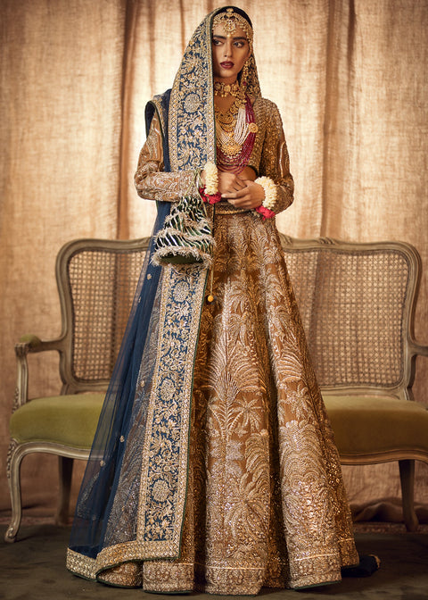 Traditional Pakistani Wedding Dress Lehnga Choli Style