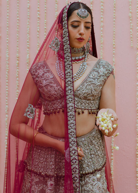 Pakistani Bridal Dress Lehnga Choli