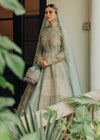 Pakistani Bridal Dress Mint Open Gown