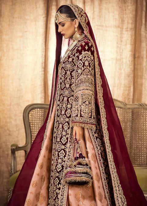 Pakistani Bridal Red Gown