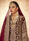 Pakistani Bridal Red Gown