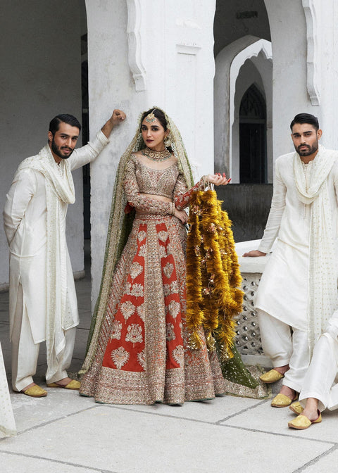 Pakistani wedding Dress Lehnga Choli Style
