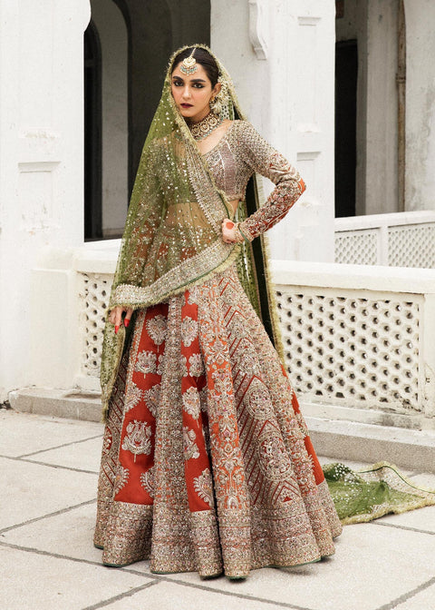 Pakistani wedding Dress Lehnga Choli Style