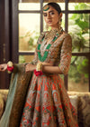 Pakistani Wedding Orange Lehnga dress