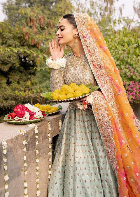 Mehndi dress for bridal