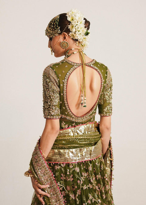 Pakistani Bridal Dress Pishwas Lehnga 