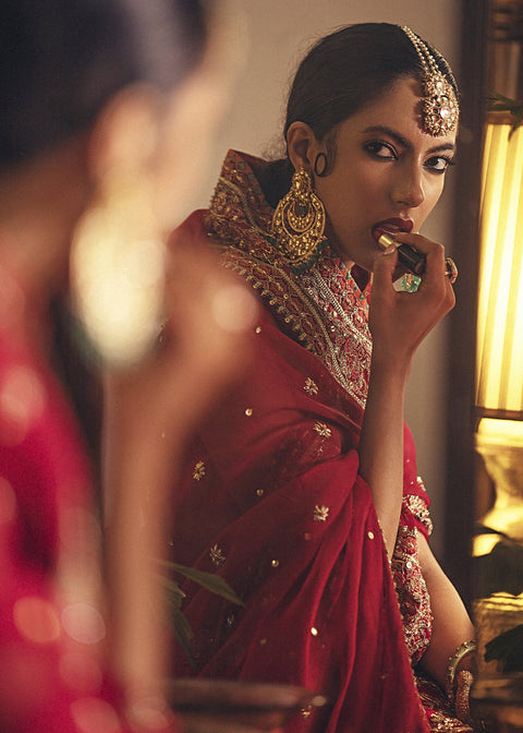 Pakistani Red Lehnga Choli 