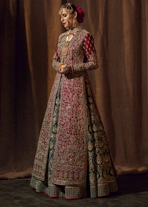 Bridal Red Gown 