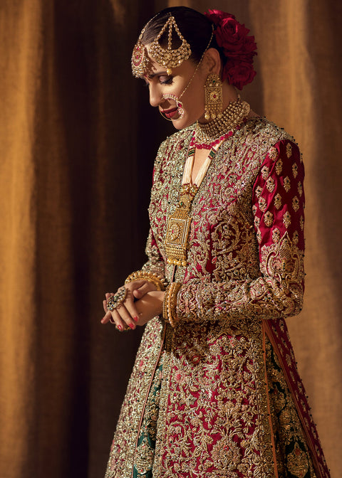 Bridal Red Gown 