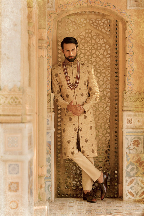 Sherwani Shawl Groom Dresses