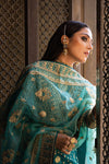 Blue Gharara Pakistani Wedding Dress