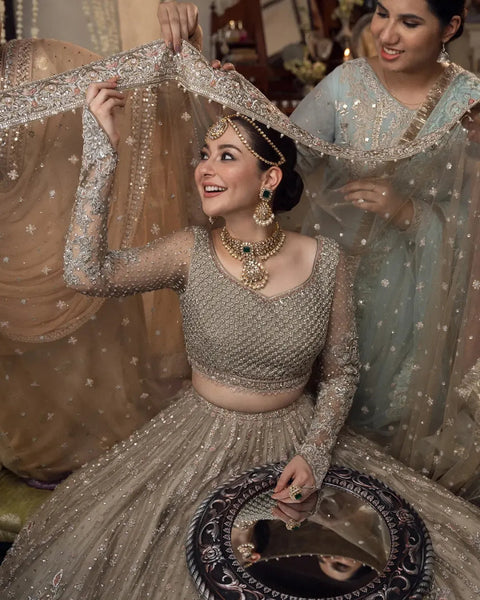 Grey Color Lehenga Choli 