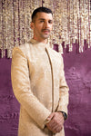 Royal Embroidered White Sherwani Pakistani Groom Dress