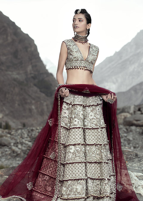 Pakistani Bridal Dress Lehnga Choli