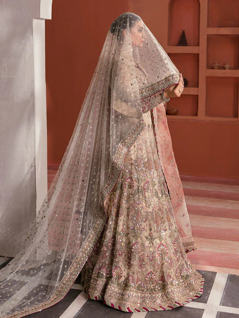 Ivory Lehenga Bridal Choli 