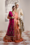 Angrakha Style Pakistani Bridal Dress 