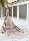 Long Tail Lehenga With Choli Dupatta Pakistani Bridal Dress