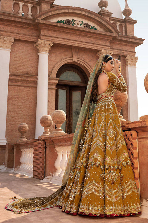 Mustard Lehenga 