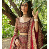 Red Lehenga Choli Pakistani Bridal Dress Latest collection